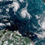 В Атлантике сформировался тропический шторм "Джерри"