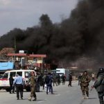 В Кабуле на самодельном взрывном устройстве подорвался автомобиль НАТО