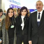 Ильхам Алиев и Мехрибан Алиева в Давосе проводят рабочие встречи