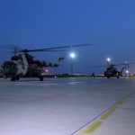Военные вертолеты Азербайджана прибыли в Турцию для участия в учениях