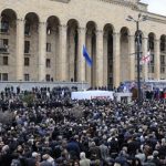 В Тбилиси началось автошествие с требованием отставки главы МВД