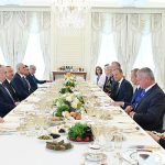 Ильхам Алиев встретился с Дональдом Туском