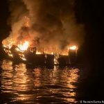 Десятки погибших в результате пожара на судне у берегов Калифорнии