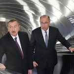 Президент Ильхам Алиев принял участие в открытии станции "Хатаи" Бакинского метрополитена