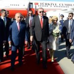 Эрдоган прибыл с визитом в Азербайджан