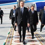 Президент Ильхам Алиев прибыл с рабочим визитом в Туркменистан