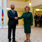 Матвиенко призвала Азербайджан и Армению к сдержанности