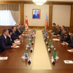 В Баку состоялась встреча министров обороны Азербайджана и Грузии - ВИДЕО