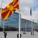 НАТО подняла флаг Северной Македонии в знак вступления страны в альянс