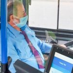 В Баку заполняют автобусы, но убирают ёмкости с дезинфицирующей жидкостью   
