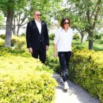 Ильхам Алиев находится с визитом в Шамахы