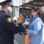 Лица, не носящие медицинские маски в общественном транспорте, будут оштрафованы Дорожной полицией Азербайджана