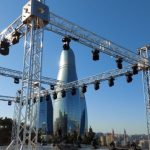 Концерты все-таки будут: AZTV строит сцену на одной из самых высоких точек Баку