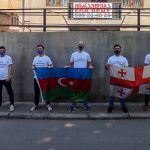 Перед посольством Армении в Тбилиси прошла акция протеста