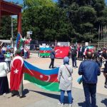 Азербайджанцы провели акцию перед штаб-квартирой ООН в Женеве