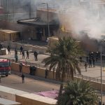 Четыре ракеты упали рядом с посольством США в центре Багдада