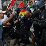 Берлинская полиция разогнала несогласованную акцию на месте субботних протестов