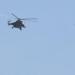 Белорусские вертолеты перехватили воздушные шары с антигосударственной символикой из Литвы