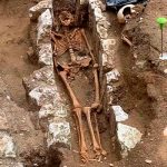 При археологических раскопках в Лондоне найдены останки средневековых монахов