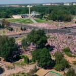 Тысячи людей вышли на новую акцию протеста в Минске