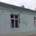 В результате артобстрела ВС Армении пострадали дома жителей поселка Биринчи Бахарлы Агдамского района