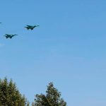 ВВС Азербайджана и Турции совершили совместные полеты над городом Гянджа