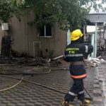 Армянский снаряд упал в Барде на жилой дом - ФОТО