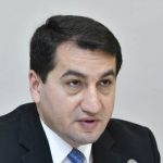 Хикмет Гаджиев призвал международное сообщество мобилизовать усилия для подписания Арменией мирного договора
