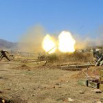 Наши артиллерийские подразделения наносят удары по армянам - ВИДЕО