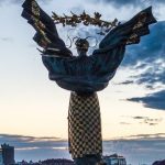 Во время церемонии открытия главной елки Украины загорелась гирлянда