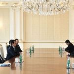 Президент Ильхам Алиев принял делегацию ИСЕСКО - новость обновляется