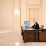 Президент Ильхам Алиев принял в видеоформате главу и учредителя Фонда этнического взаимопонимания США