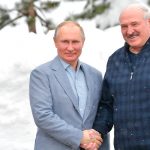 Уже больше шести часов продолжается встреча Путина с Лукашенко