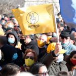 Грузинская оппозиция проводит акцию в Тбилиси