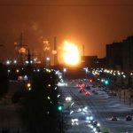 На российском нефтезаводе произошел пожар