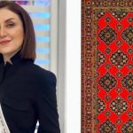 Шелковые шарфы с орнаментами карабахских ковров от Гюльнары Халиловой  — ФОТО