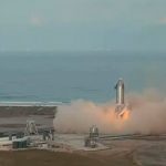 Новый образец ракеты Starship прошел наземные огневые испытания