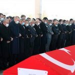 В Турции простились с военнослужащими, погибшими при крушении вертолета
