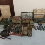 В Ходжавенде обнаружены брошенные противником боеприпасы
