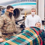 Из Азербайджана в Турцию на лечение доставлены 10 участников Карабахской войны