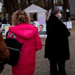 В Берлине разбили протестный лагерь в поддержку Навального