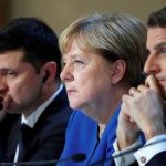 Названа дата переговоров Зеленского с Меркель и Макроном по Донбассу