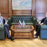 В Баку началась встреча между Джейхуном Байрамовым и Сергеем Лавровым