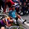 Участники «Тур де Франс» протестуют против условий соревнований