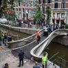 В Амстердаме появился первый в мире распечатанный на 3D-принтере мост