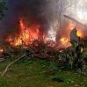При крушении военного самолета на Филиппинах погибли 29 офицеров