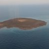НАНА об извержении грязевого вулкана в Каспийском море