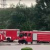 Колонна пожарных машин МЧС Азербайджана продвигается к Турции по территории Грузии