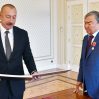 Ильхам Алиев принял Олжаса Сулейменова