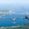Опубликованы кадры полета самолетов ВВС Турции и Азербайджана над Босфором
